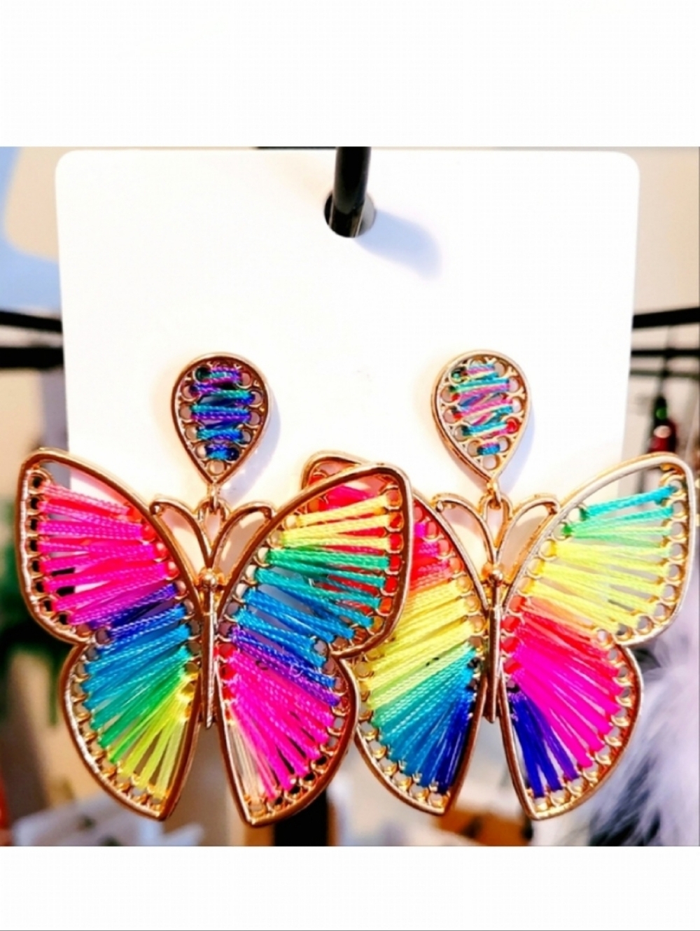 🌺Butterfly Earings Butterfly Rainbow Earings Butterfly Accessories